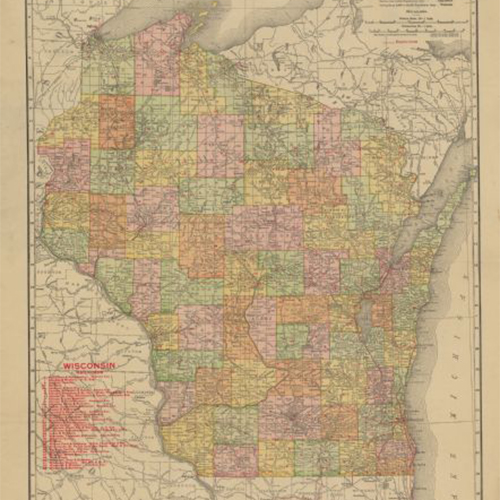 Map of Wisconsin